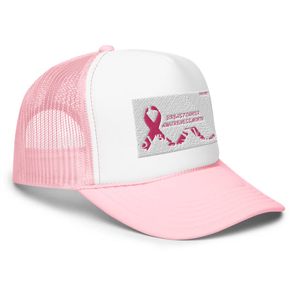Breast Cancer Awareness Month Foam Trucker Hat